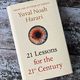 21 Lessons for the 21st Century by Yuval Noah Harari — secondhand book