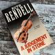 A Judgement in Stone by Ruth Rendell — secondhand book