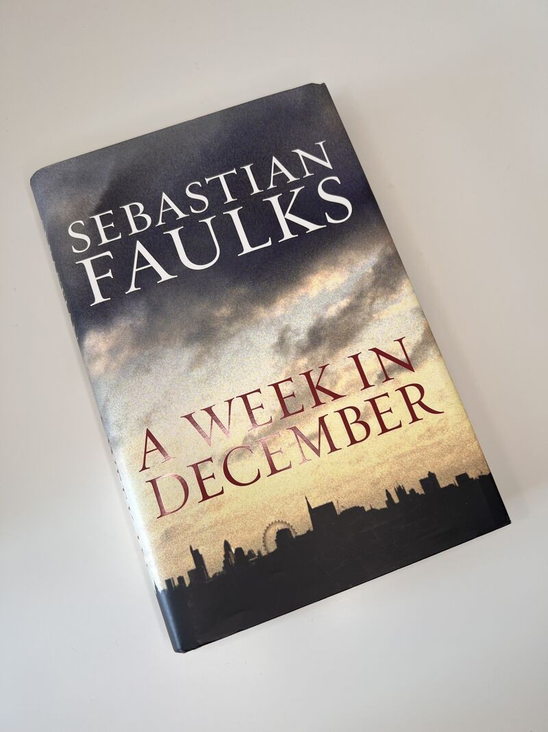 A Week in December by Sebastian Faulks