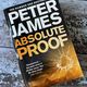 Absolute Proof by Peter James — secondhand book