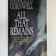 All That Remains by Patricia D Cornwell — secondhand book