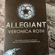 Allegiant by Veronica Roth — secondhand book