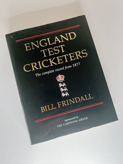 England Test Cricketers by Bill Frindall