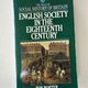 English Society in the Eighteenth Century by Roy Porter — secondhand book