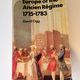 Europe of the Ancien Régime 1715 - 1783 by David Ogg — secondhand book