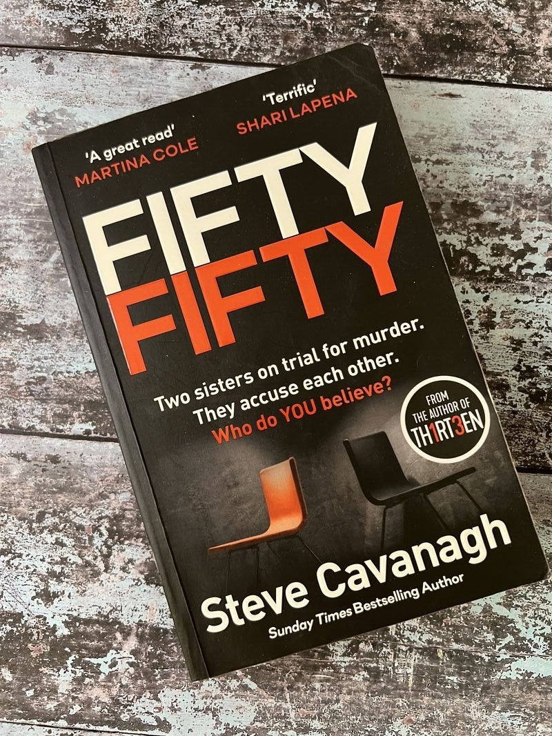 Fifty Fifty by Steve Cavanagh