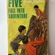Five Fall into Adventure by Enid Blyton — secondhand book
