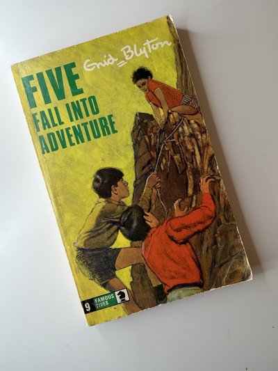 Five Fall into Adventure by Enid Blyton