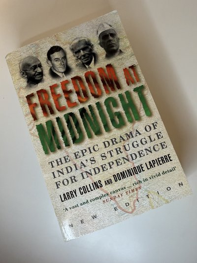 Freedom At Midnight by Dominique Lapierre, Larry Collins