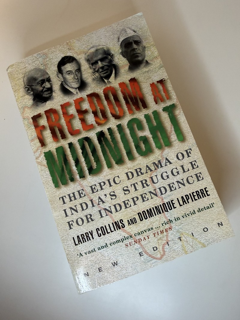 Freedom At Midnight by Dominique Lapierre, Larry Collins