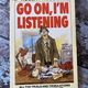 Go on, I'm Listening by Robert Russell — secondhand book