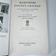 Hampshire County Cricket by E D R Eagar and H S Altham — secondhand book