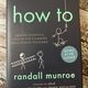 How To by Randall Munroe — secondhand book