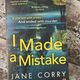I Made a Mistake by Jane Corry — secondhand book