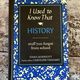 I Used to Know That: History by Emma Marriott — secondhand book