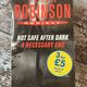 Not Safe After Dark and A Necessary End by Peter Robinson — secondhand book