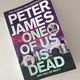 One of Us is Dead by Peter James — secondhand book
