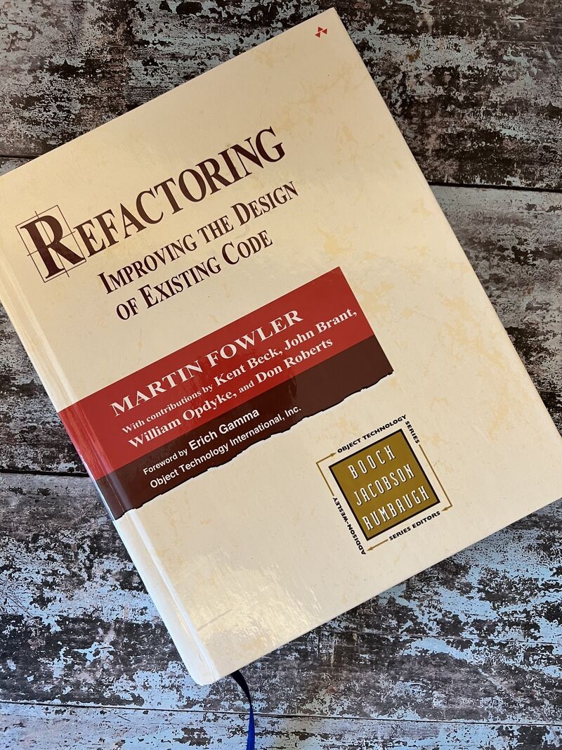 Refactoring by Martin Fowler