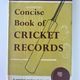 Roy Webber's Concise Book of Cricket Records by Roy Webber — secondhand book