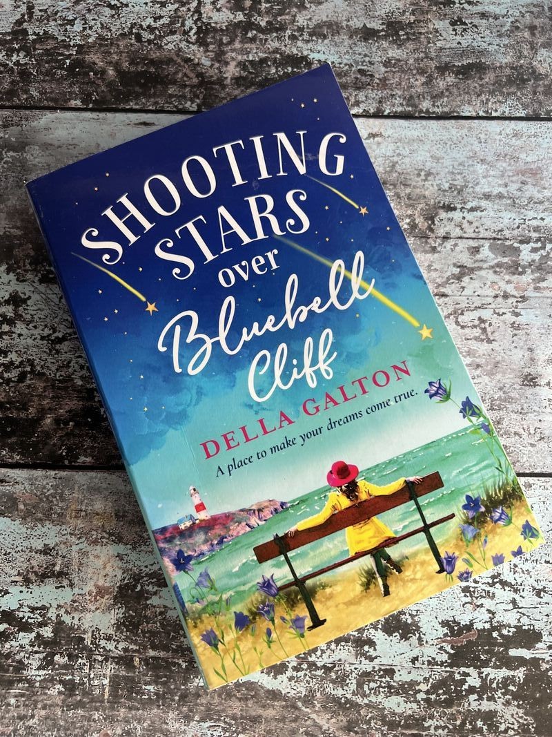 Shooting Stars Over Bluebell Cliff by Della Galton