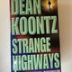 Strange Highways by Dean Koontz — secondhand book