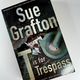 T is for Trespass by Sue Grafton — secondhand book