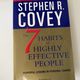 The 7 Habits of Highly Effective People by Stephen R Covey — secondhand book