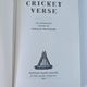The Book of Cricket Verse by Gerlad Brodribb — secondhand book