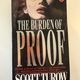 The Burden of Proof by Scott Turow — secondhand book