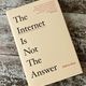 The Internet is Not the Answer by Andrew Keen — secondhand book