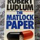 The Matlock Paper by Robert Ludlum — secondhand book