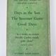 The Summer Game by Neville Cardus — secondhand book