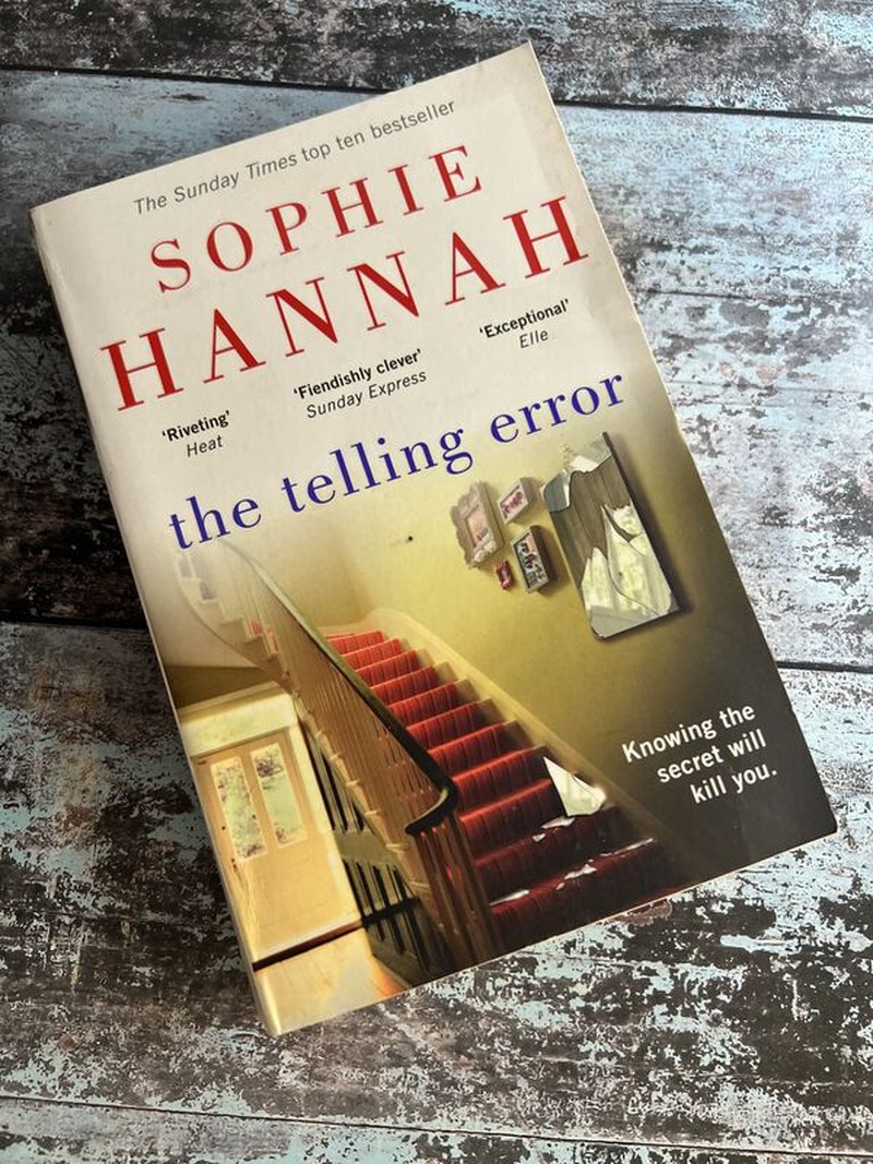 The Telling Error by Sophie Hannah