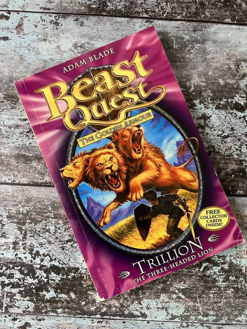 Trillion the Three-headed Lion (Beast Quest #12) by Adam Blade