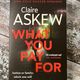 What You Pay For by Claire Askew — secondhand book