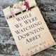 While we were watching Downton Abbey by Wendy Wax — secondhand book
