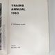Train Annual 1963 by G Freeman Allen