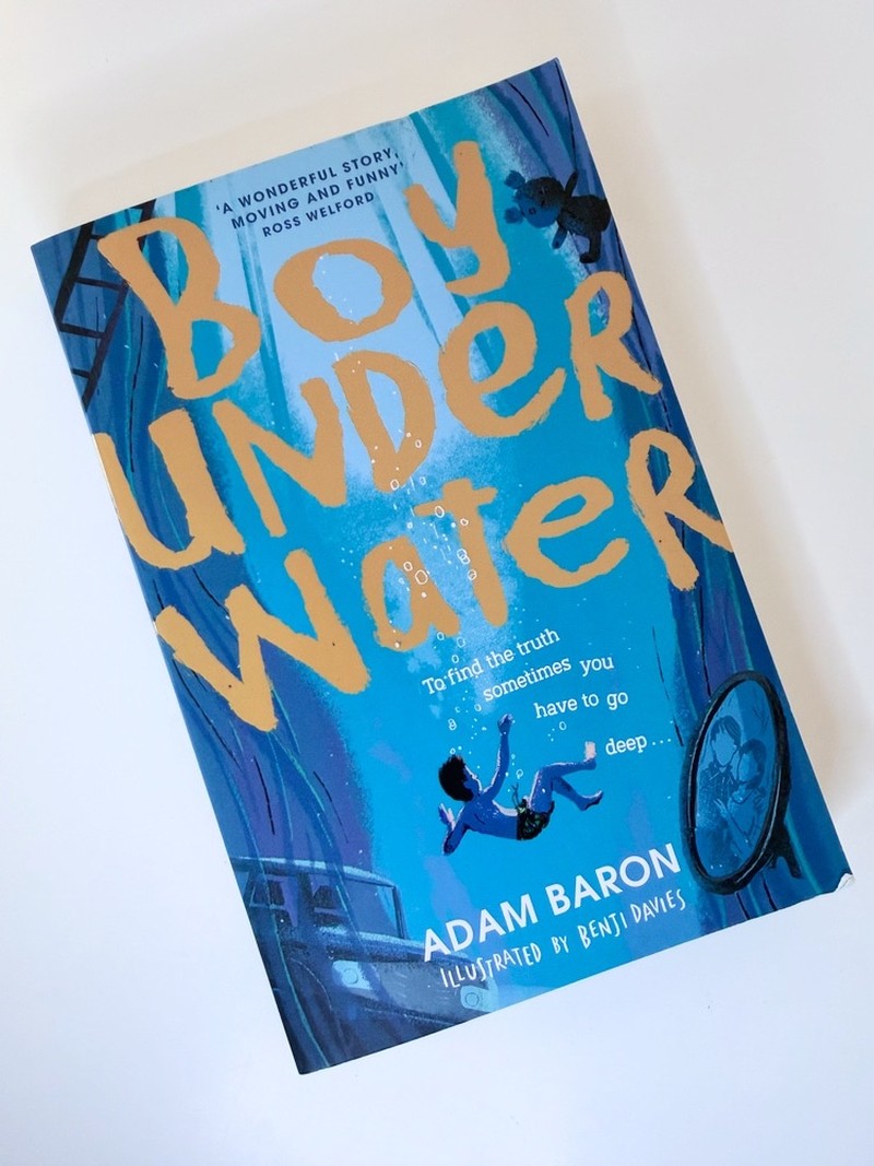 Boy Underwater by Adam Baron