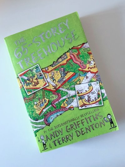 The 65-Storey Treehouse by Andy Griffiths, Terry Denton