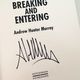 A Beginner's Guide to Breaking and Entering by Andrew Hunter Murray