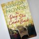 The Day She Came Back by Amanda Prowse
