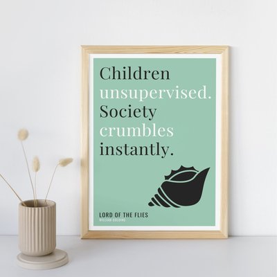 Lord of the Flies Print