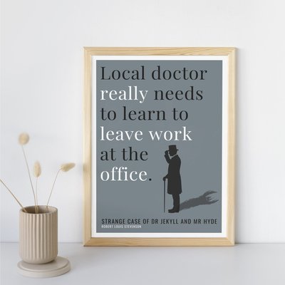 Strange Case of Dr Jekyll and Mr Hyde Print