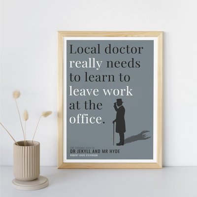 Strange Case of Dr Jekyll and Mr Hyde Print