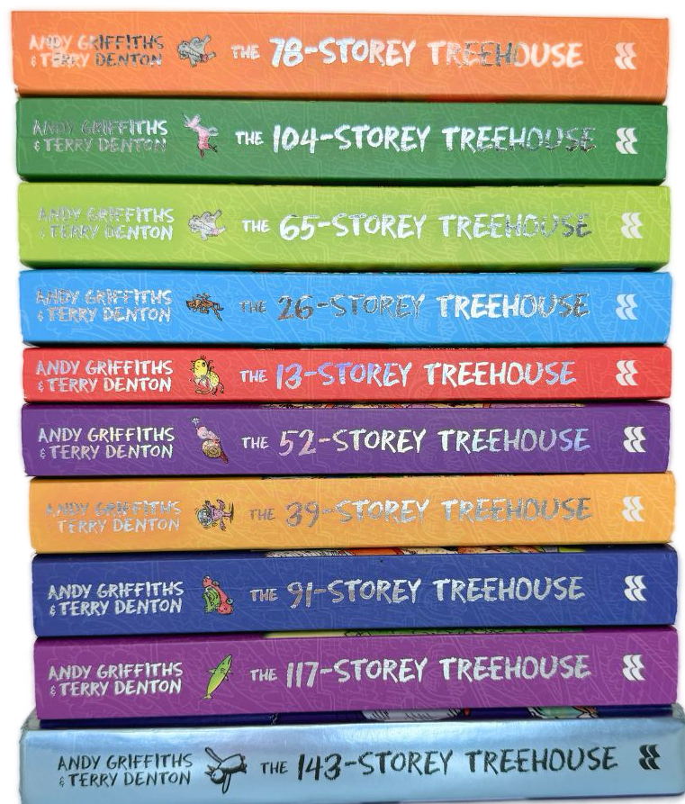 Pile of children's books