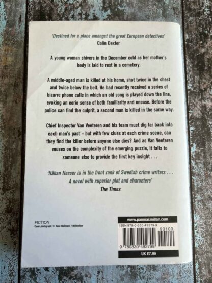 An image of the novel by Håkan Nesser - Woman with Birthmark