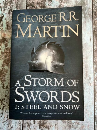 An image of the novel by George R R Martin - A Storm of Swords