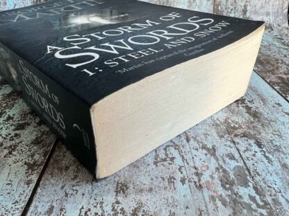 An image of the novel by George R R Martin - A Storm of Swords