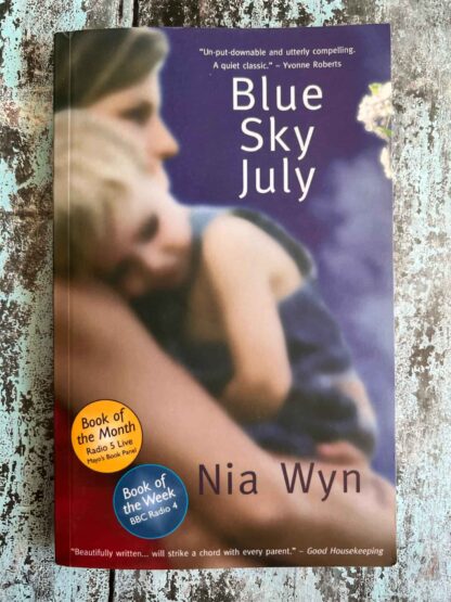 An image of the novel by Mia Wyn - Blue Sky July