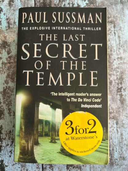 An image of the novel by Paul Sussman - The Last Secret of the Temple